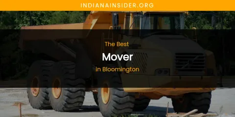 The Absolute Best Mover in Bloomington