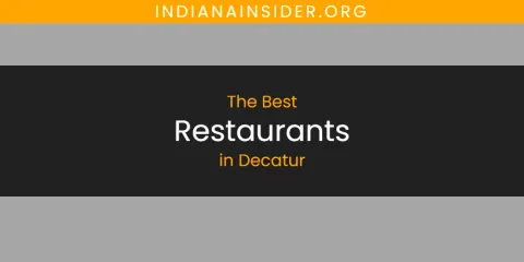 Ranked: Best Restaurants in Decatur