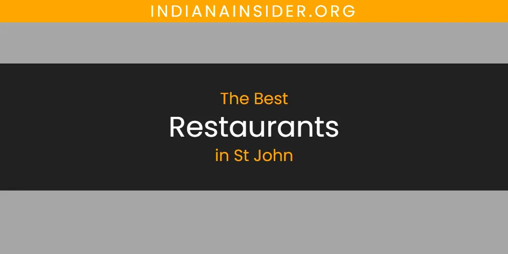 St John's Best Restaurants [Updated 2025]